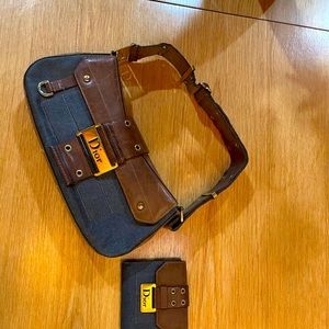 COPY - Christian Dior purse + Wallet- authentic